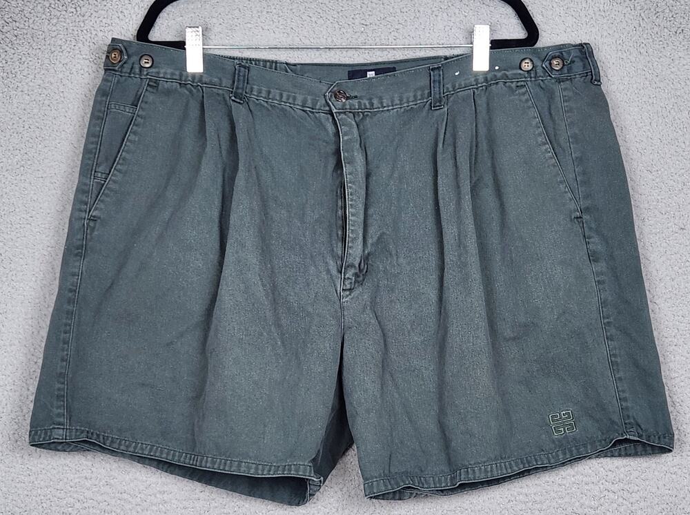 GIVENCHY Shorts Mens Size 46 Green Chino Beach Hiking Camping Preppy Outdoor